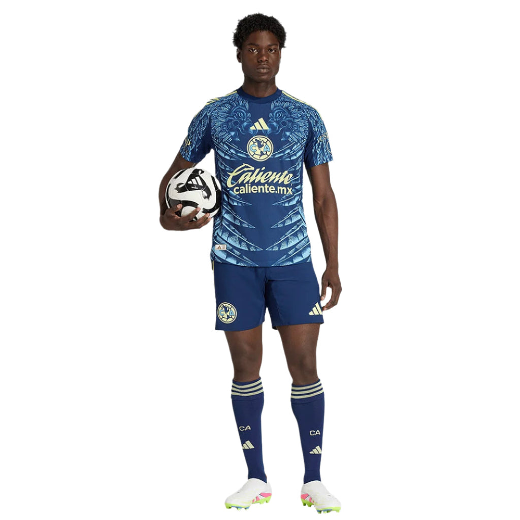 adidas Henry Men's Club AmÃ©rica 25/26 Authentic Away Jersey (Blue)