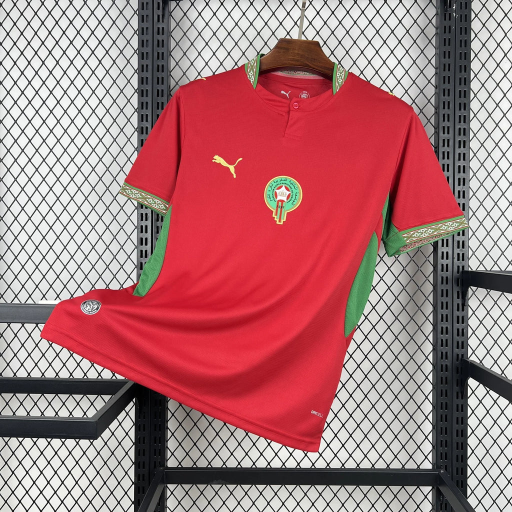 Morocco Home Soccer Jersey World Cup 2026