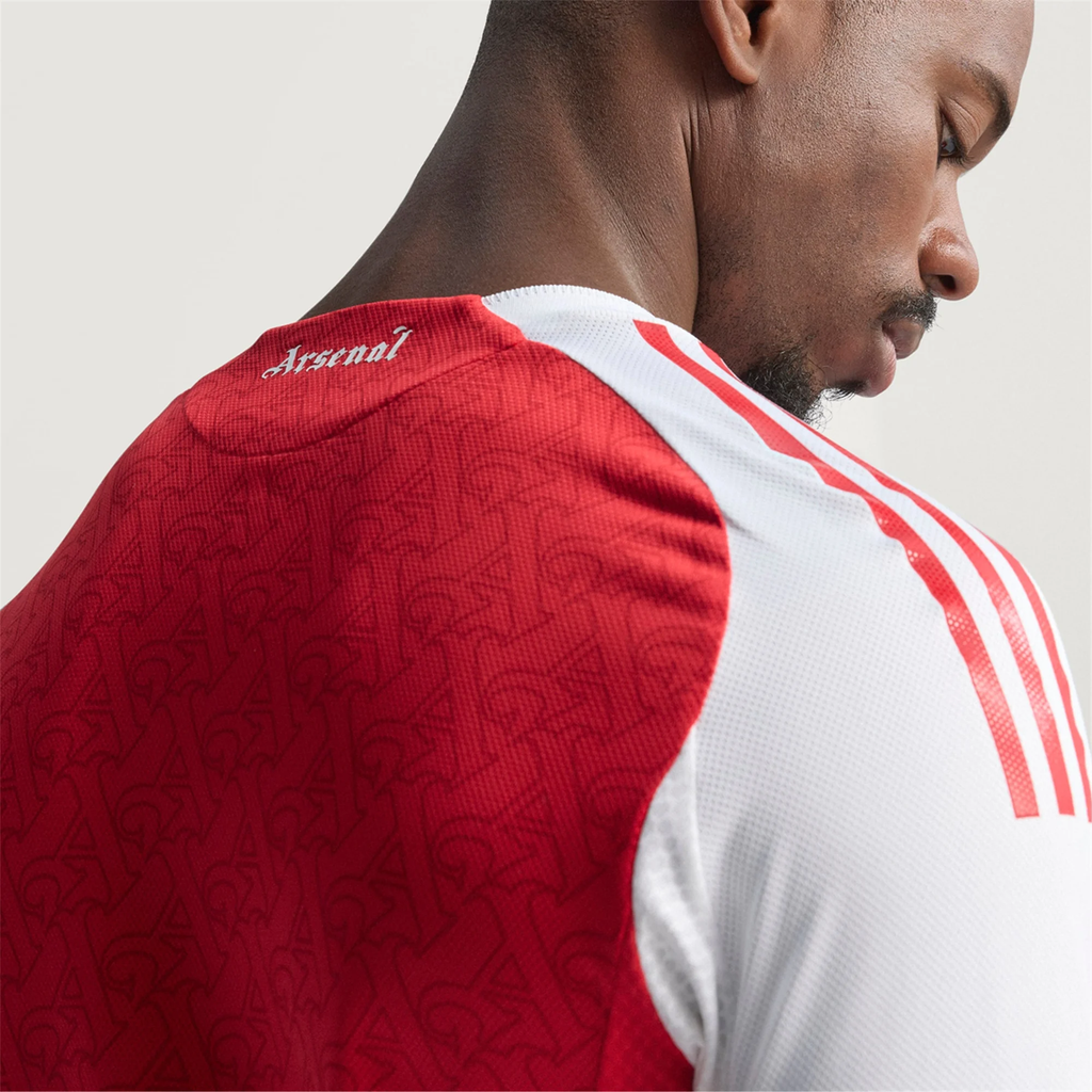 adidas Karl Hein Arsenal FC Authentic Home Jersey 25/26 w/ EPL Patch (Better Scarlet/White