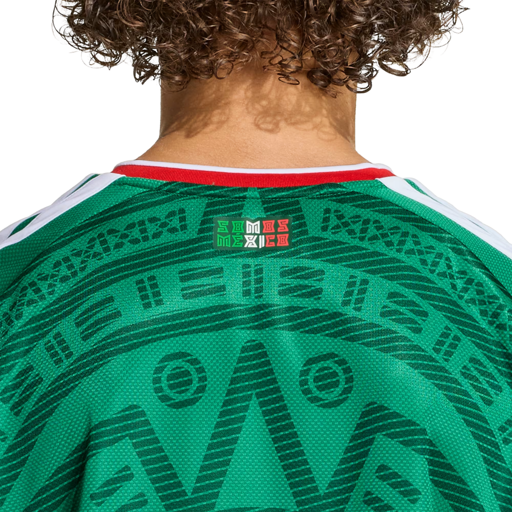 adidas Youth H. Herrera Mexico 2026 Home World Cup Jersey (Bold Green)