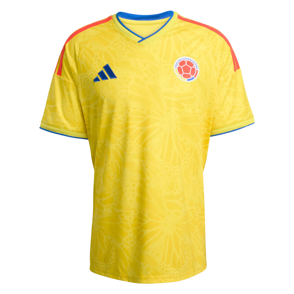 adidas Men's Sinisterra Colombia 2026 Home Jersey (Impact Yellow)