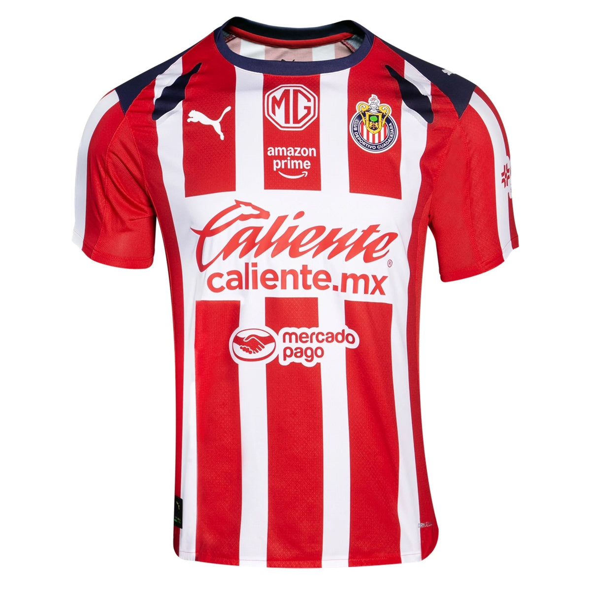 Puma Erick GutiÃ©rrez Men's Chivas De Guadalajara Home Jersey 25/26 (Puma Red/White)