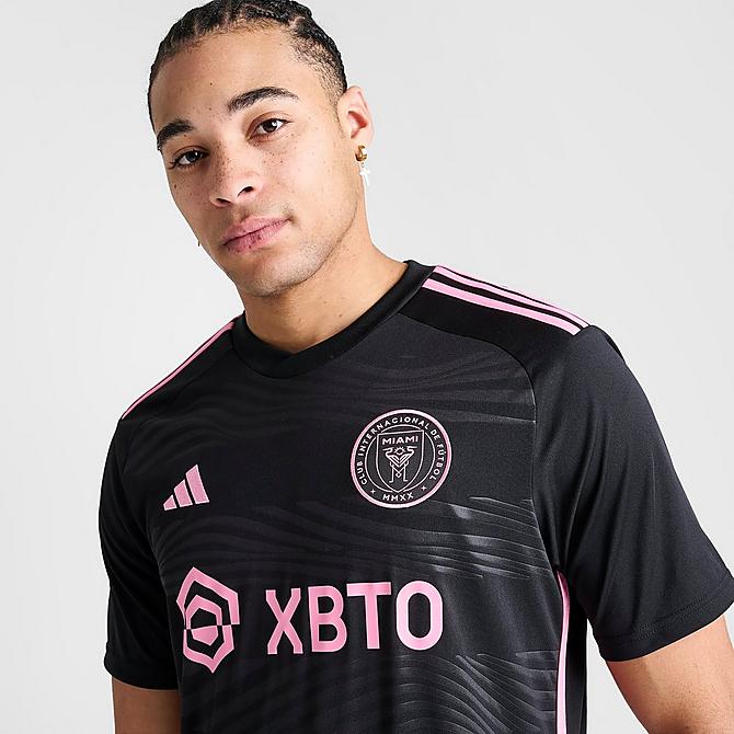 adidas Jordi Alba Inter Miami Away Jersey 23/24 (Black/True Pink)