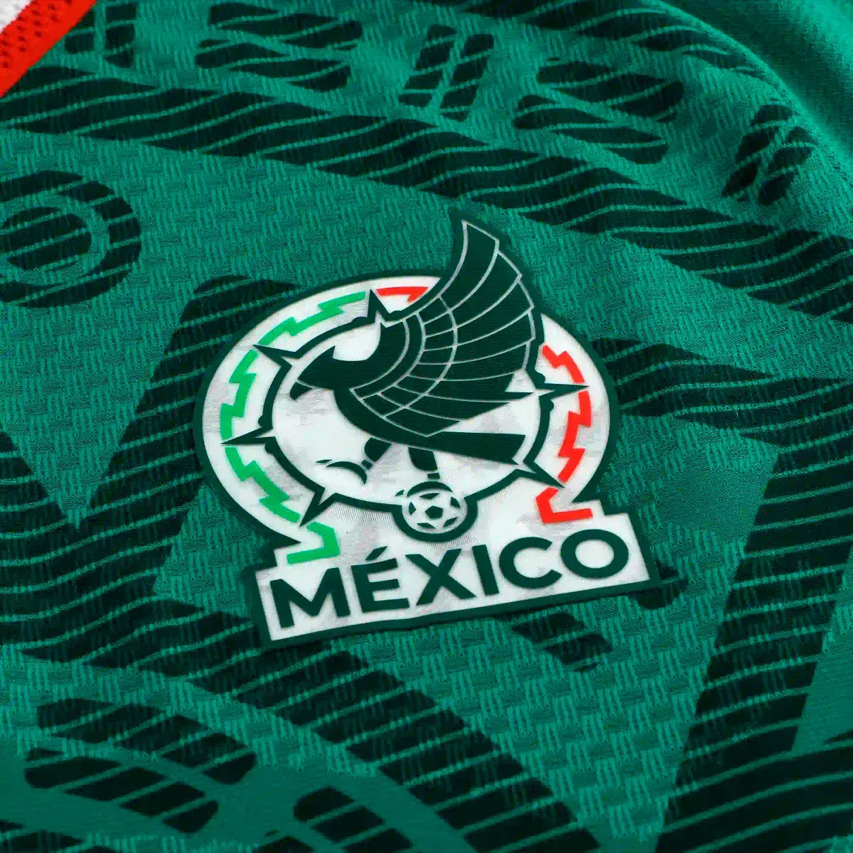 adidas Men's J. Corona Mexico Long-Sleeve Authentic Home Jersey 2026 (Bold Green)