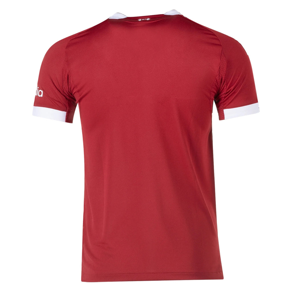 adidas Men's Liverpool FC Authentic Home Jersey 25/26 (Strawberry Red)