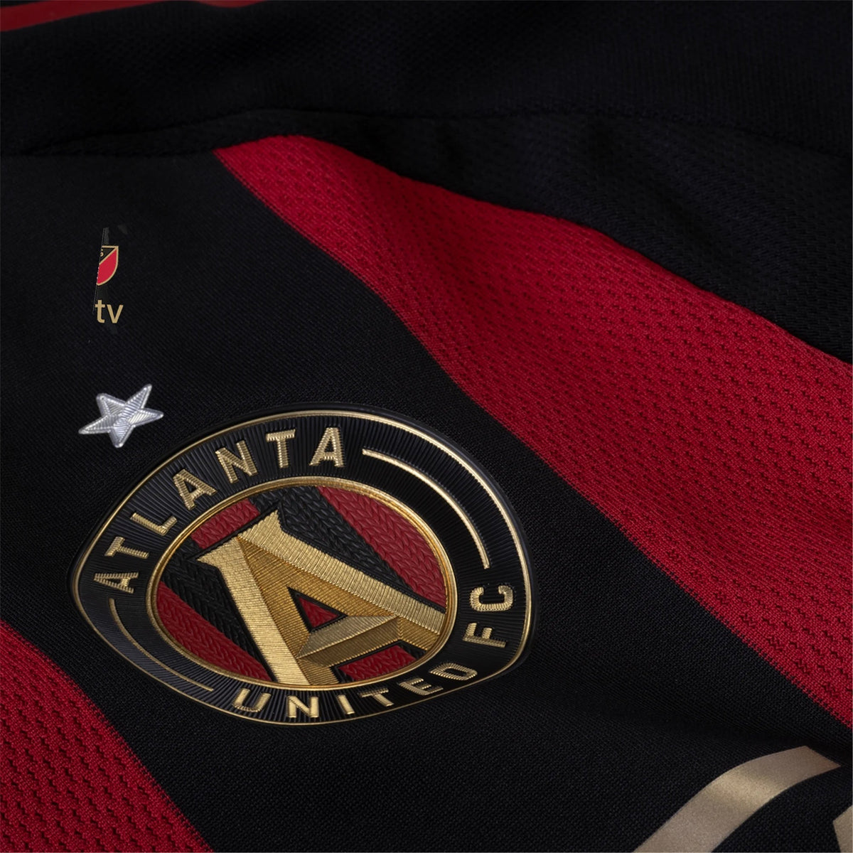 adidas Luis Abram Atlanta United Authentic Home Jersey w/ MLS Patches 25/26 (Red/Black)