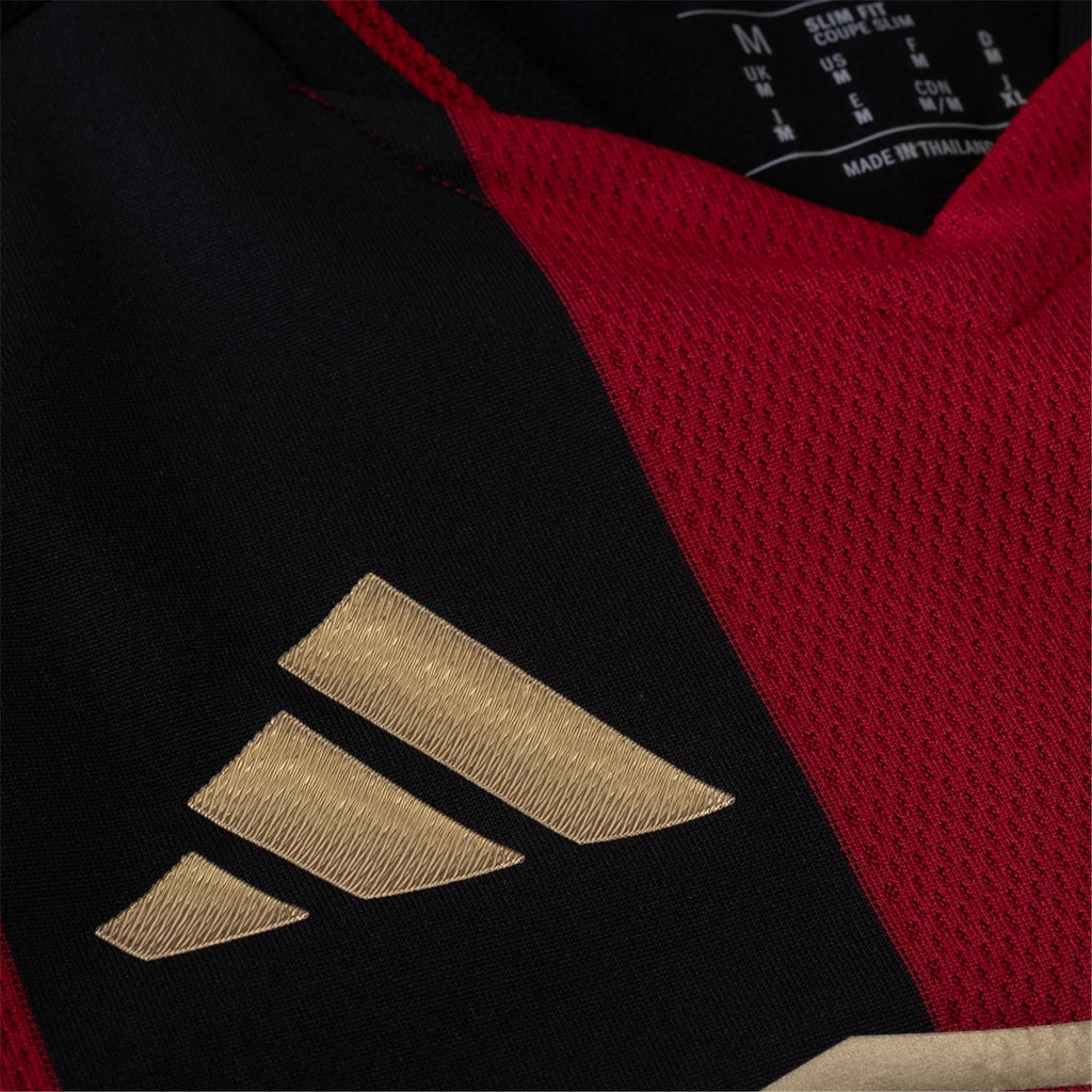 adidas Luis Abram Atlanta United Authentic Home Jersey w/ MLS Patches 25/26 (Red/Black)