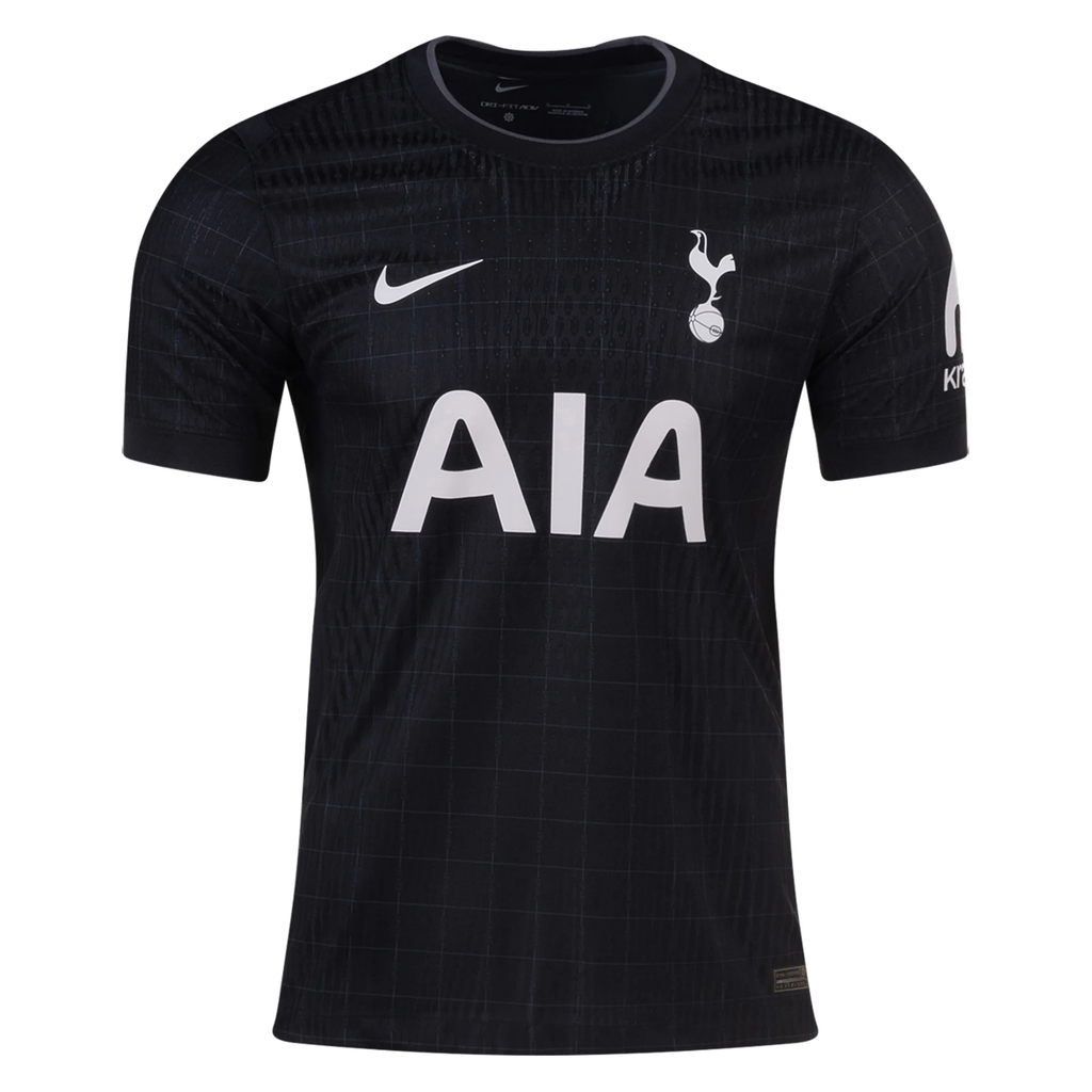 Nike Odobert Tottenham Hotspur Authentic Away Jersey 25/26 w/ EPL Patch (Black/Iron)