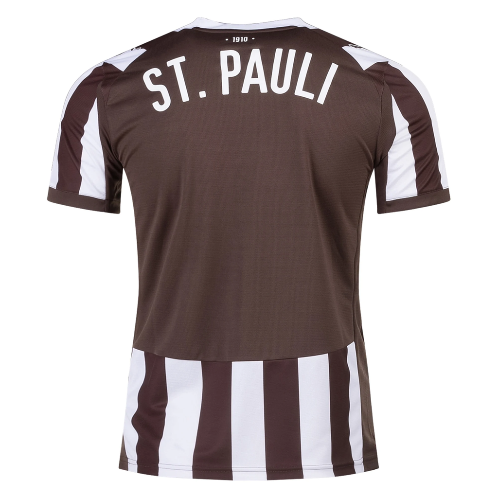 Puma St. Pauli 25/26 Home Jersey (Espresso Brown/Puma White)