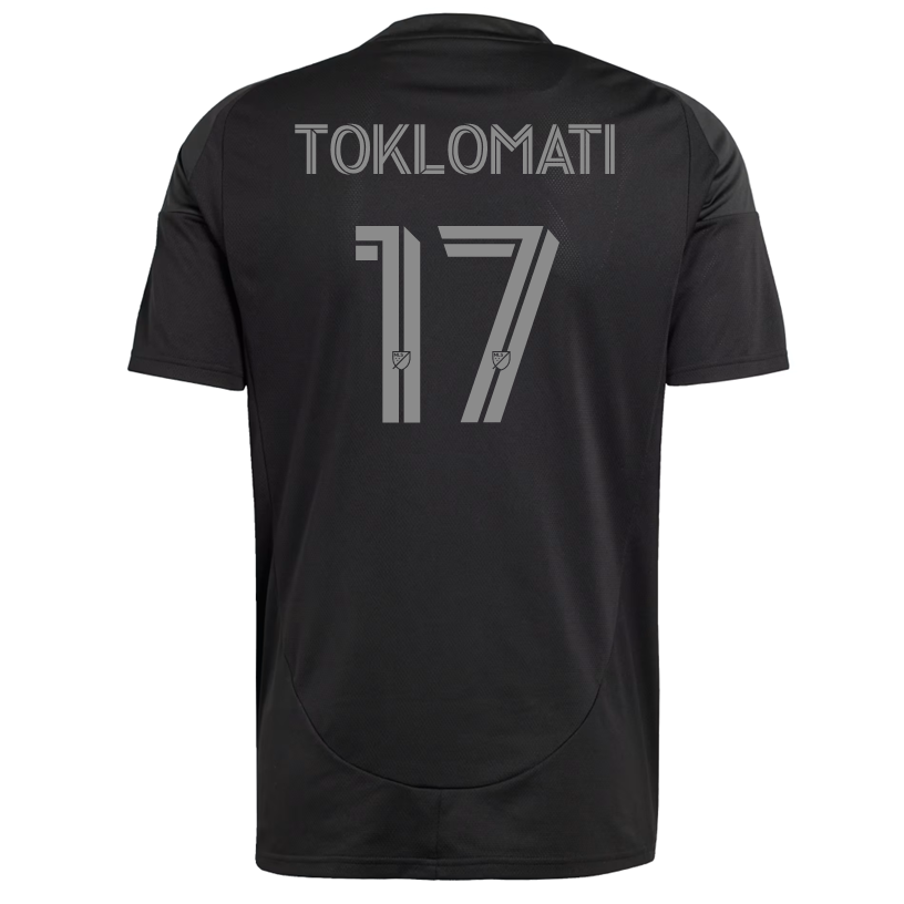adidas Idan Toklomati Charlotte FC Away Jersey 25/26 (Black)