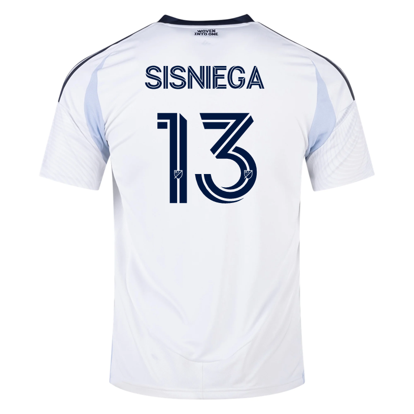adidas Pablo Sisniega San Diego FC Away Jersey 25/26 (White)