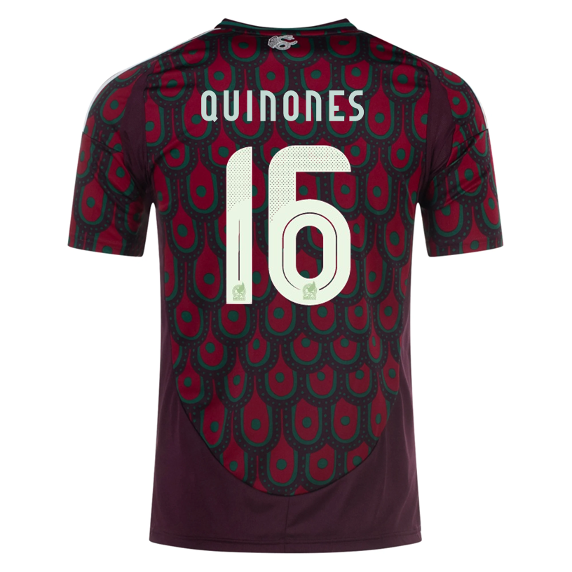 Adidas Mens Mexico Julian Quinones Home Jersey 24/25 (Multicolor)