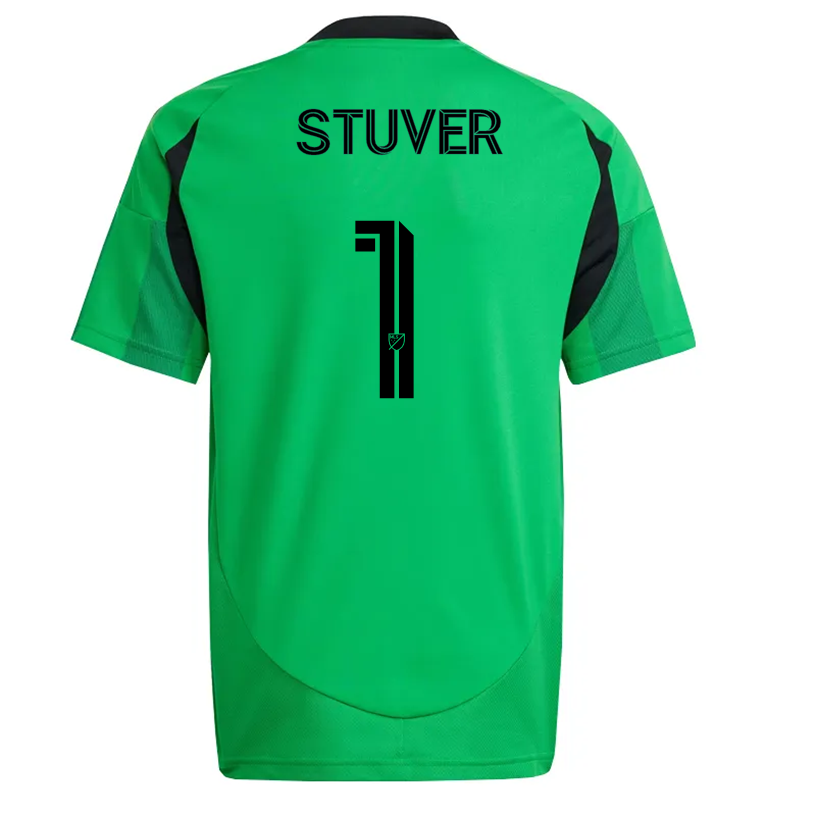 adidas Austin FC Brad Stuver Home Jersey 25/26 (Real Green)