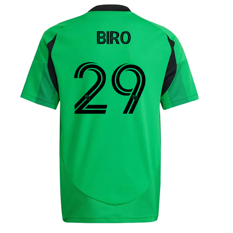adidas Austin FC Guilherme Biro Home Jersey 25/26 (Real Green)