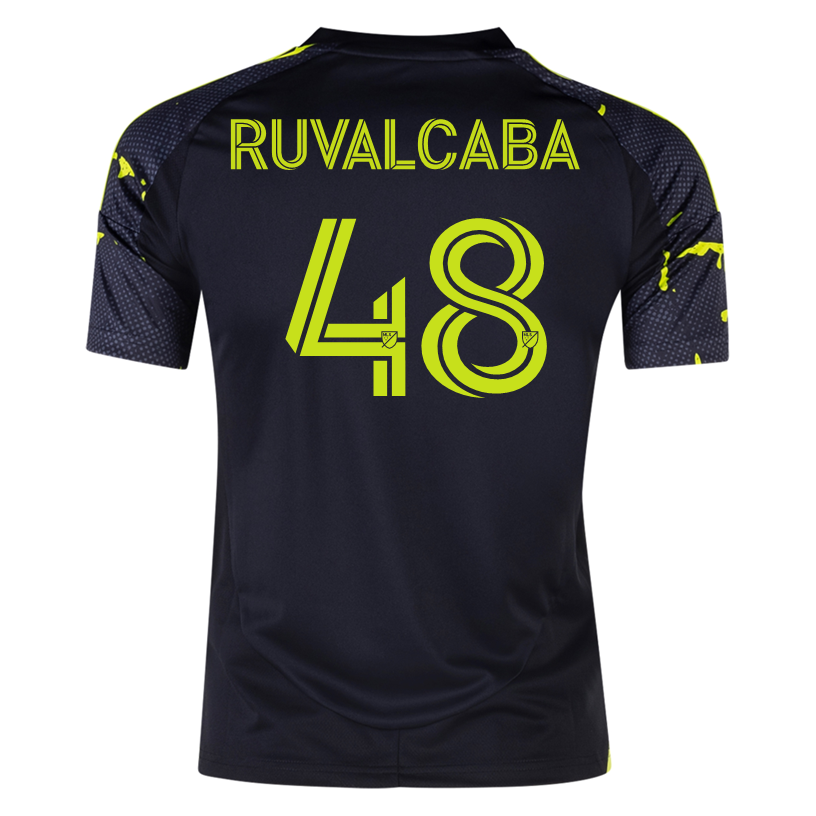 adidas Columbus Crew Cesar Ruvalcaba Away Jersey 25/26 (Black/Yellow)