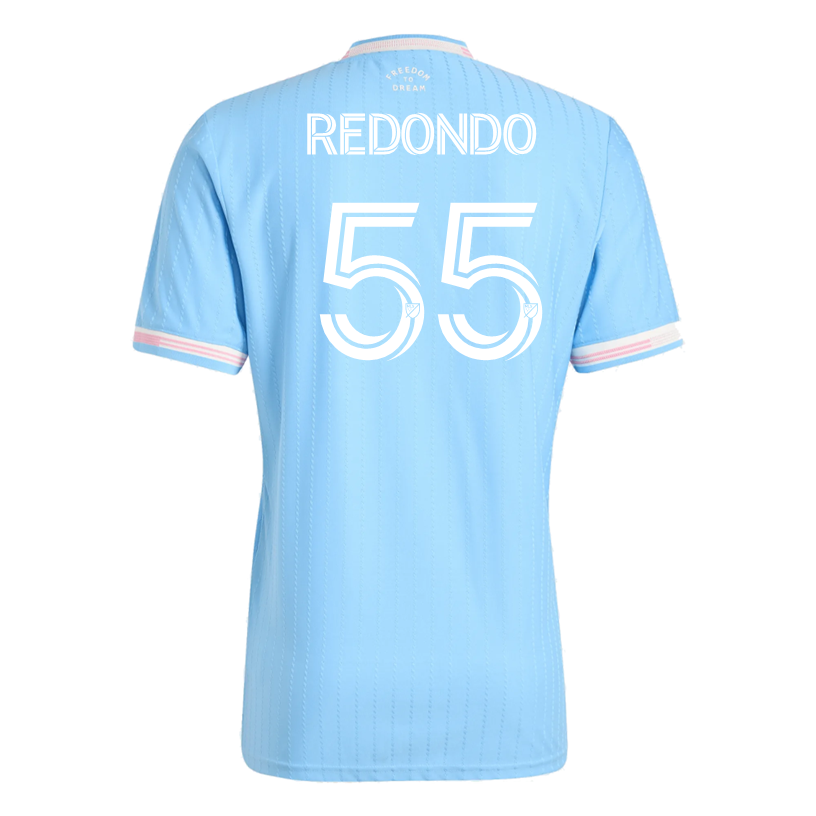 adidas Redondo Inter Miami Authentic Third Jersey 25/26 (Blue/Pink)