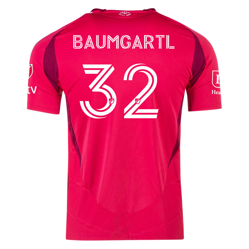 adidas Timo Baumgartl St. Louis FC Authentic Home Jersey 25/26 (Power Pink)
