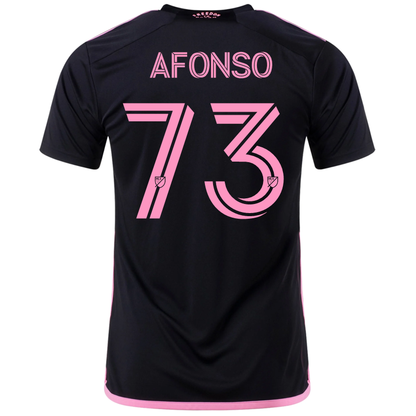 adidas Leo Afonso Inter Miami Away Jersey 23/24 (Black/True Pink)