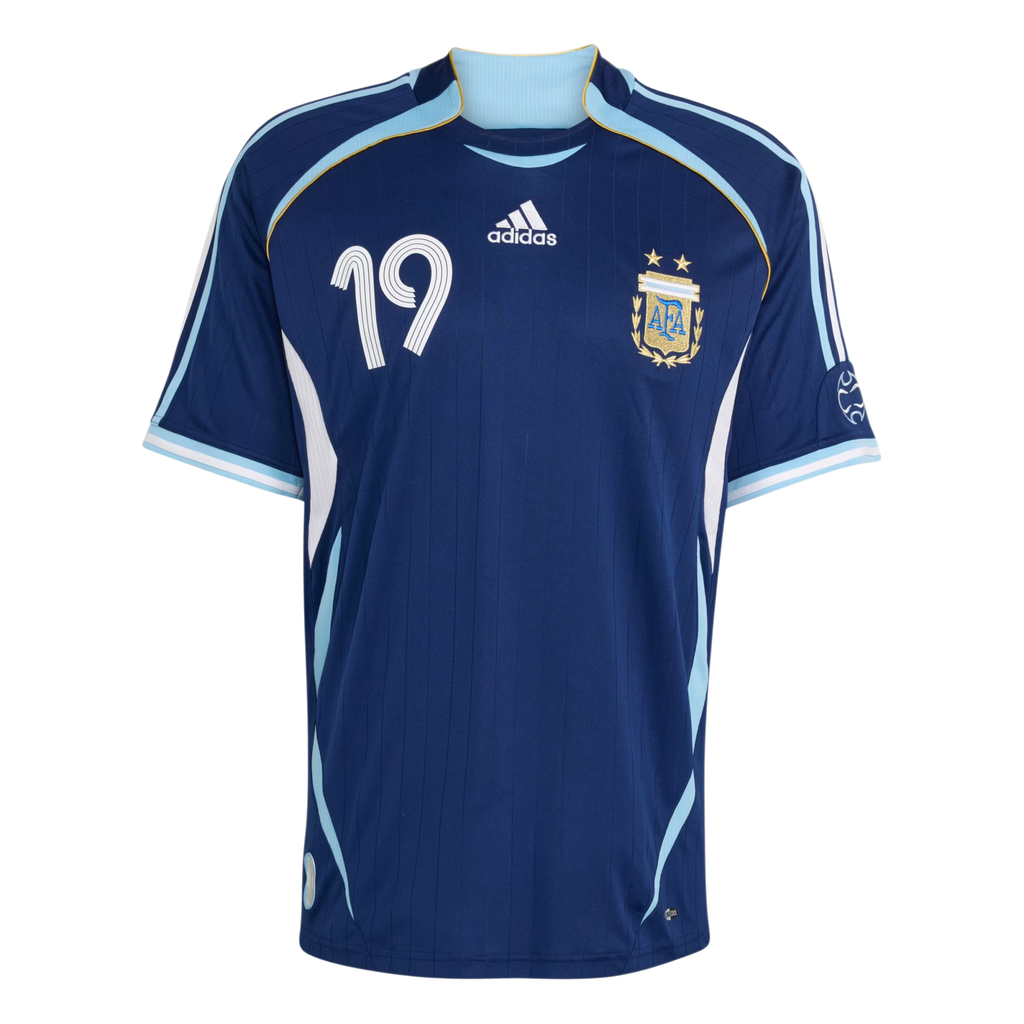 adidas Men's Argentina Lionel Messi 2006 Away Jersey (Dark Blue)
