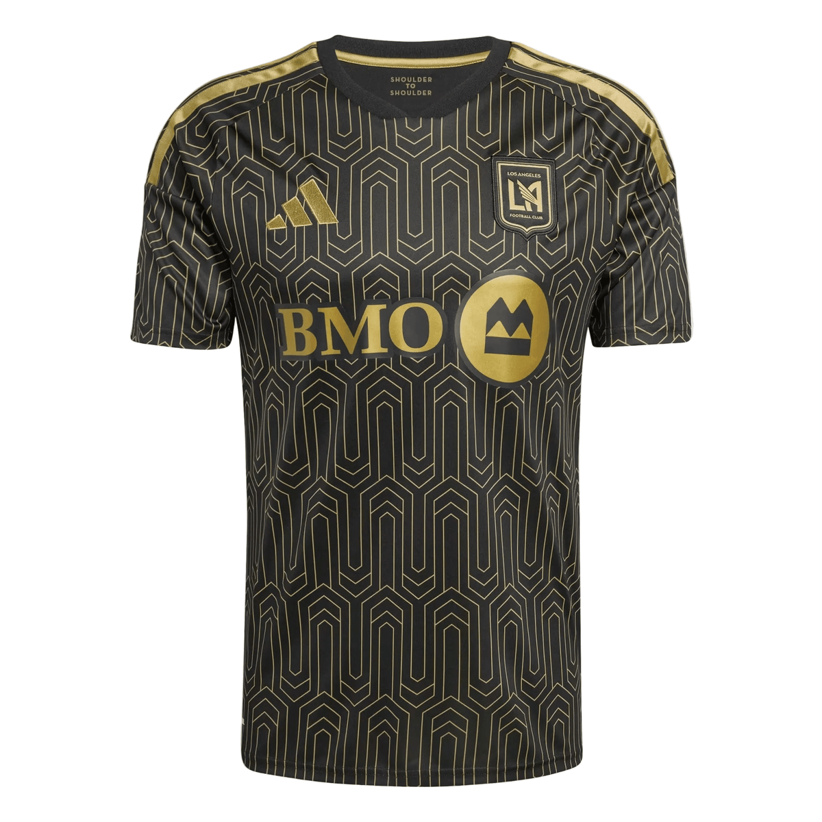 adidas Men's Bouanga LAFC Stadium Home Jersey 26/27 (Black/Gold)