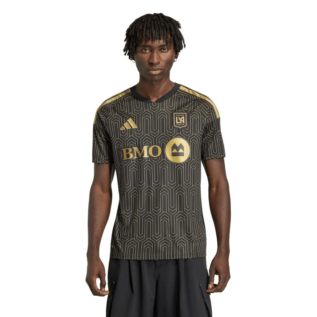 adidas Men's Son Heung-Min LAFC Stadium Home Jersey 26/27 (Black/Gold)