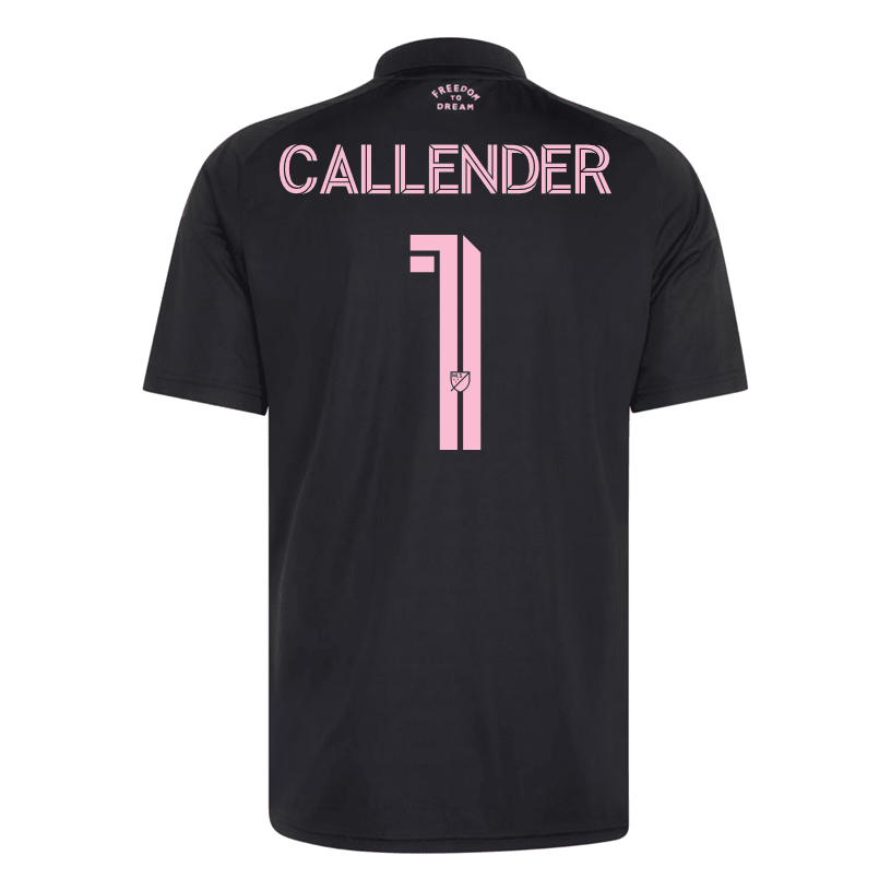 adidas Men's Callender Inter Miami CF 26/27 Away Jersey (Black/Pink)