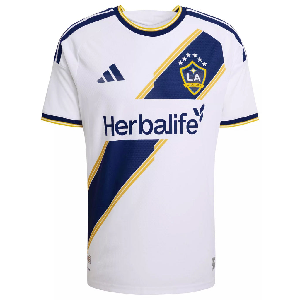 adidas Men's Cerrillo LA Galaxy Authentic Match Home Jersey 26/27 (White)