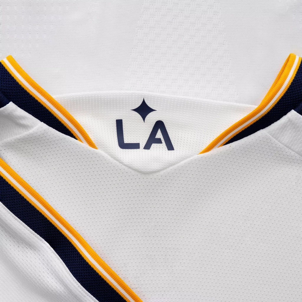 adidas Men's Aude LA Galaxy Authentic Match Home Jersey 26/27 (White)