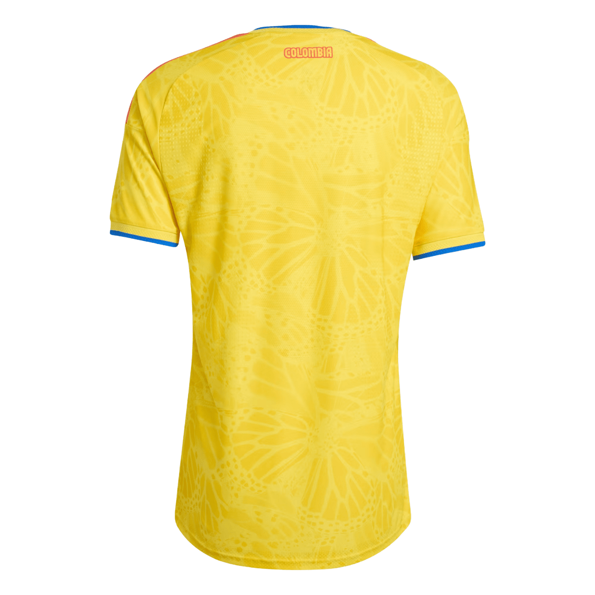 adidas Men's L. Diaz Colombia 2026 Authentic Home Jersey (Impact Yellow)