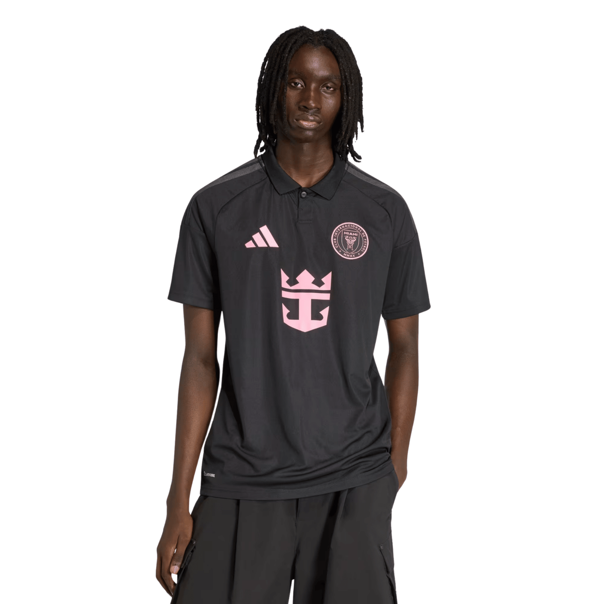 adidas Men's Allendne Inter Miami CF 26/27 Away Jersey (Black/Pink)