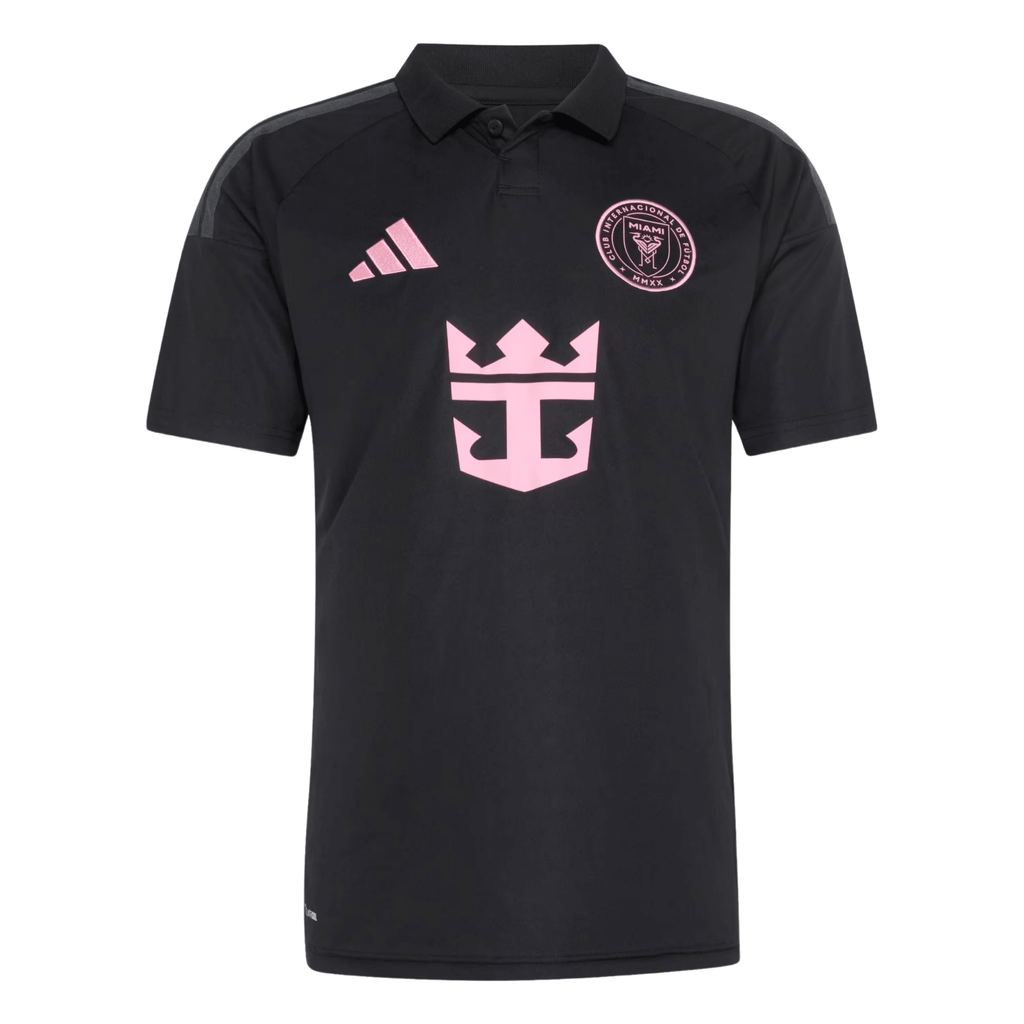 adidas Men's Lionel Messi Inter Miami CF 26/27 Away Jersey (Black/Pink)