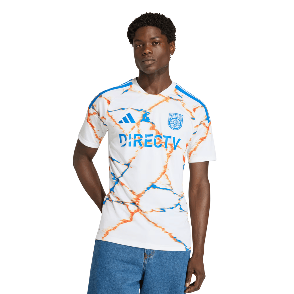 adidas Men's Tverskov San Diego FC 26/27 Away Stadium Jersey (White)