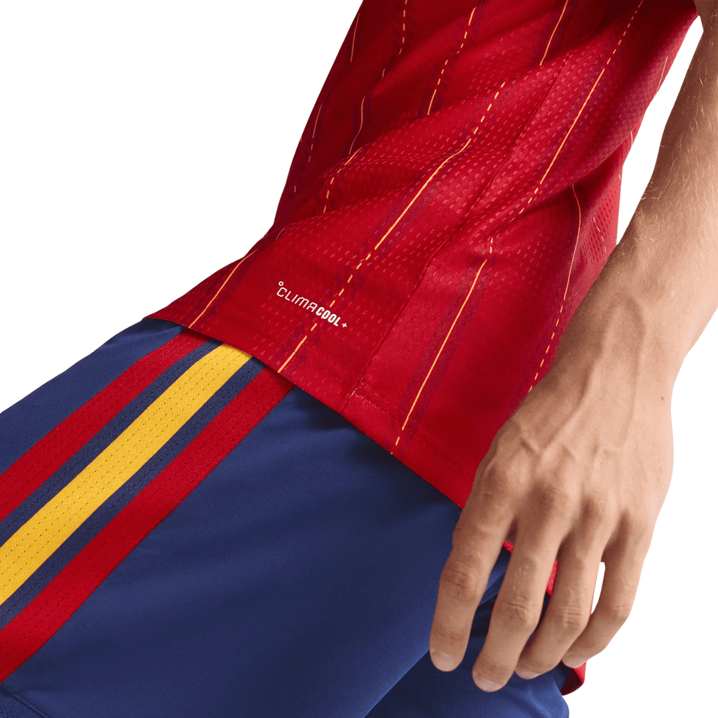 adidas Men's Unai Lopez Spain Authentic World Cup Home Jersey 2026 (Vivid Red)