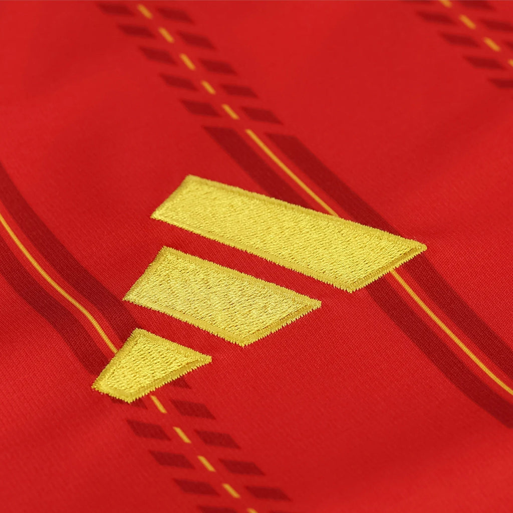 adidas Men's Cubarsi Spain World Cup Home Jersey 2026 (Vivid Red)