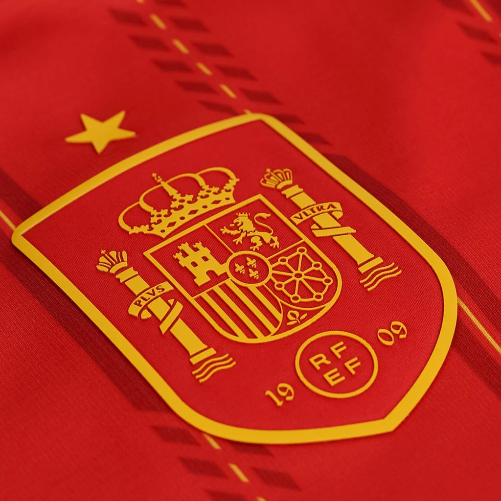 adidas Men's Fabian Spain World Cup Home Jersey 2026 (Vivid Red)