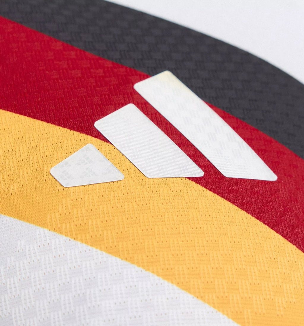 adidas Men's Schlotterbeck Germany Authentic Home World Cup Jersey 2026 (White/Black)