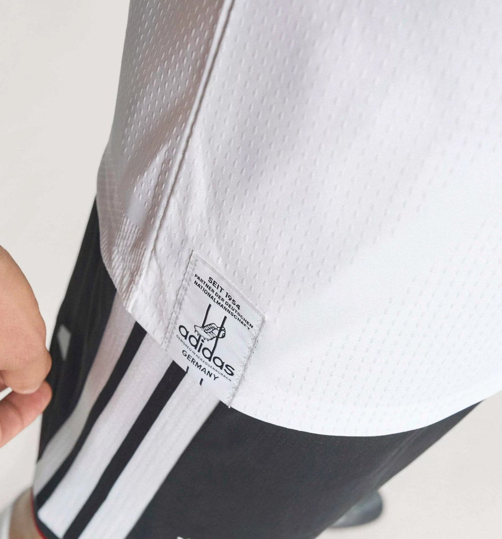 adidas Men's Adeyemi Germany Authentic Home World Cup Jersey 2026 (White/Black)