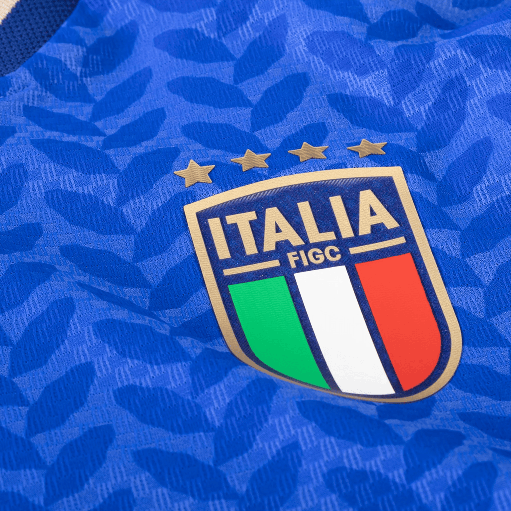 adidas Men's Politano Italy 2026 Authentic Home Jersey (Bold Blue)