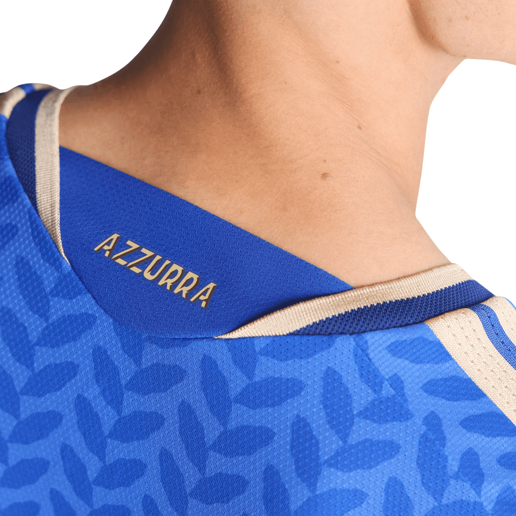 adidas Men's Donnarumma Italy 2026 Authentic Home Jersey (Bold Blue)
