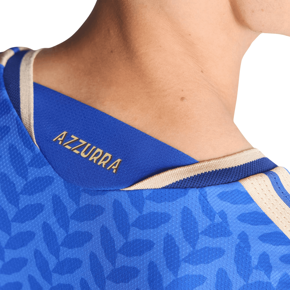 adidas Men's Mancini Italy 2026 Authentic Home Jersey (Bold Blue)