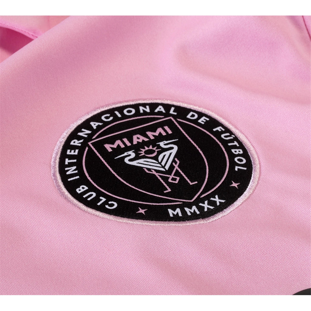adidas Inter Miami Josef MartÃ­nez Home Jersey 23/24 w/ MLS + Leagues Cup Patch + Match Details (True Pink/Black)