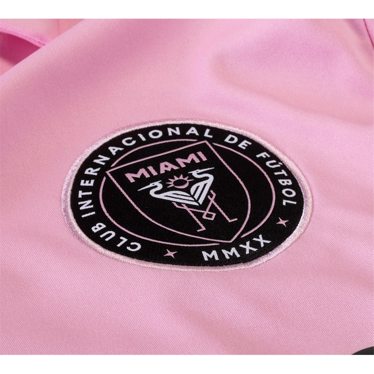 adidas Inter Miami Josef MartÃ­nez Home Jersey 23/24 w/ MLS + Leagues Cup Patch + Match Details (True Pink/Black)