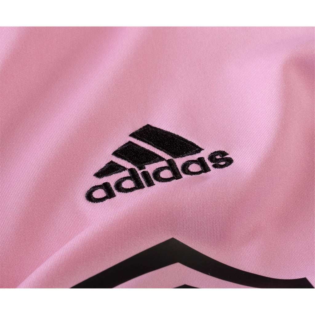 adidas Inter Miami Josef MartÃ­nez Home Jersey 23/24 w/ MLS + Leagues Cup Patch + Match Details (True Pink/Black)