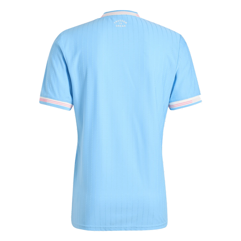 adidas Martinez Inter Miami Authentic Third Jersey 25/26 (Blue/Pink)