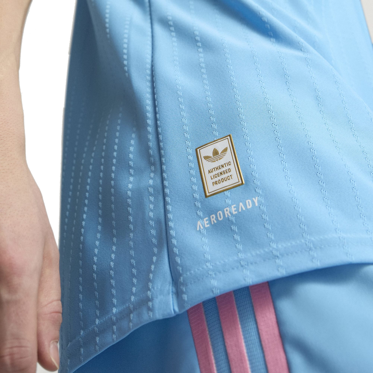 adidas Hall Inter Miami Authentic Third Jersey 25/26 (Blue/Pink)