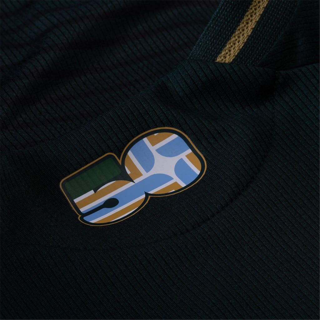 adidas Cristhian Paredes Portland Timbers Authentic Home Jersey w/ MLS & Apple Patch 25/26 (Green/Gold)