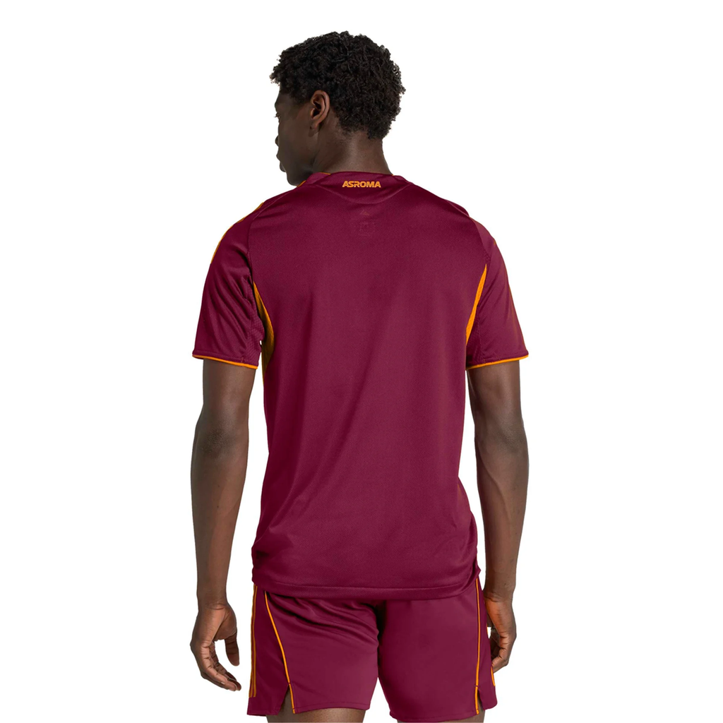 adidas Roma Authentic Home Jersey w/ Serie A Patch 25/26 (Burgundy)