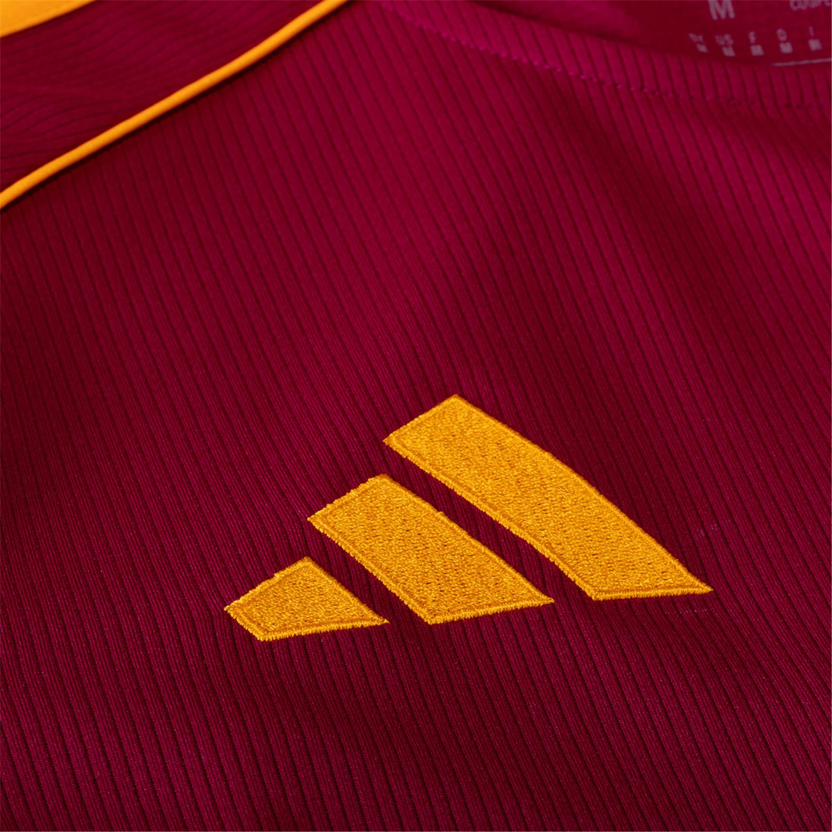 adidas Men's Roma Leon Bailey Home Jersey w/ Europa League Patches 25/26 (Burgundy)
