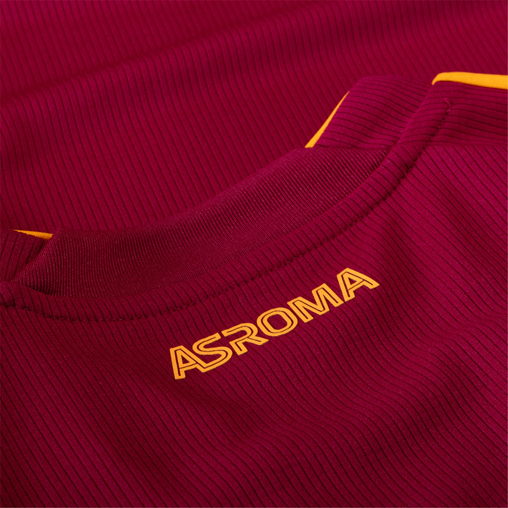 adidas Men's Roma Bryan Cristante Home Jersey w/ Europa League Patches 25/26 (Burgundy)