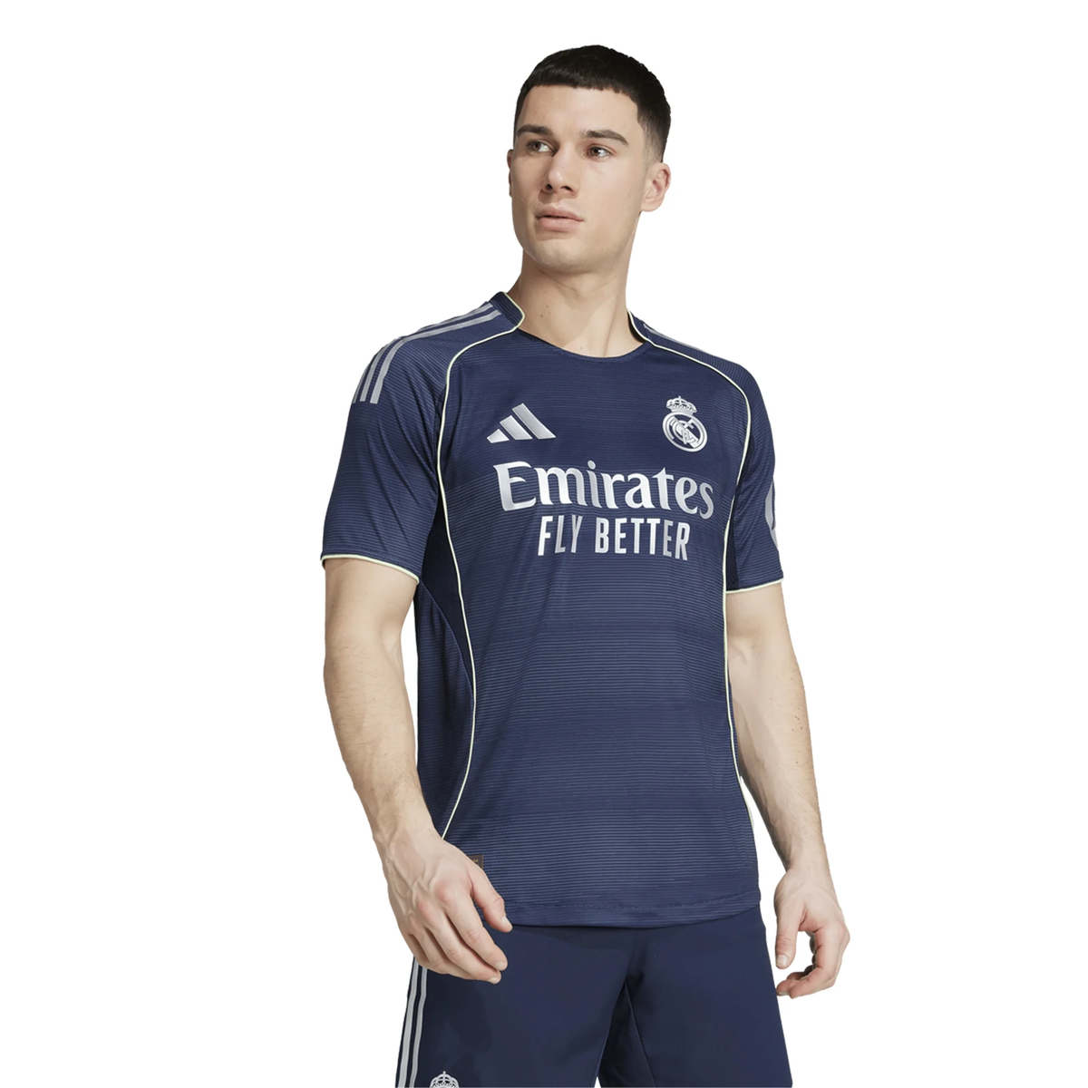 adidas Daniel Ceballos FernÃ¡ndez Real Madrid Authentic Away Jersey 25/26 w/ Champions League Patches (Legend Ink